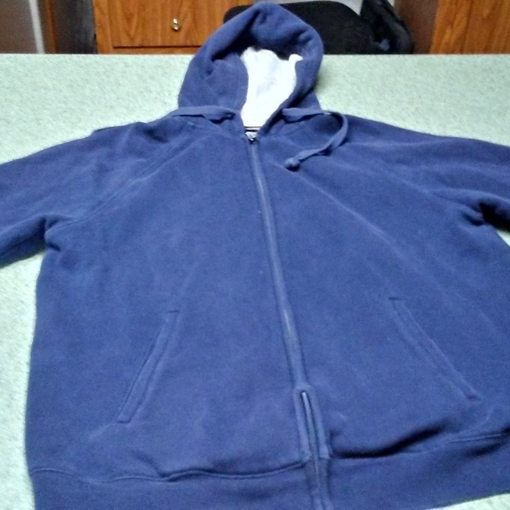 Blue size small cheetah brand hoodie